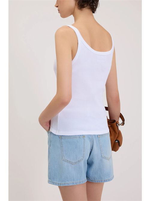 Canotta con ricamo ERMANNO FIRENZE | D48EL033EG0MF01000010